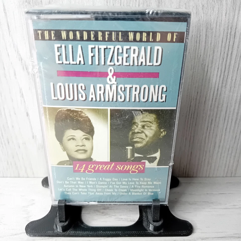 ELLA FITZGERALD & LOUIS ARMSTRONG 14 GREAT SONGS CASSETTE TAPE ALBUM -NEW SEALED - Image 1 of 3