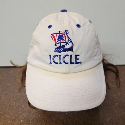 Fahrenheit Fashion Headwear Baseball Cap Mens One Size White Cotton Strapback - Image 1 of 4