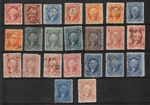 US Revenue stamp collection 23 Stamps R3/R42 Catalog Value $142.70 - Picture 1 of 1