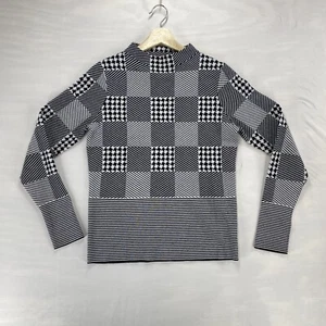 Karen Millen Geometric Pattern Viscose Blend Graphic Design Women’s Size Large - Picture 1 of 8