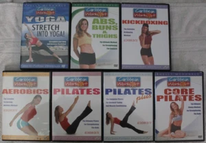 7 Caribbean Workout DVD lot pilates stretch into yoga kickboxing abs buns core - Imagen 1 de 5
