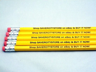 24 Lápices Grabados Láser Personalizados - Regalos, Publicidad, Boda, Negocios Foto 1 de 2