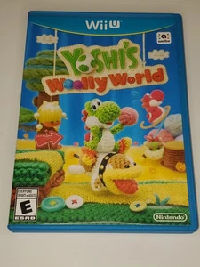 Videojuego Yoshi's Woolly World 2015 Nintendo Wii U completo excelente estado - Imagen 1 de 6