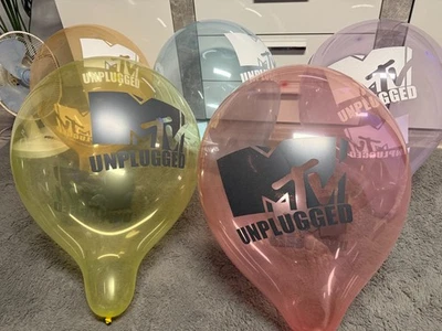 Jabón Belbal MTV Unplugged 17 pulgadas 10x, globos publicitarios, globos, looner Foto 1 de 2