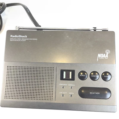 RadioShack Weather Radio 12-251 NOAA 7 Channel Message Encoding Weather Alert - Image 1 of 4