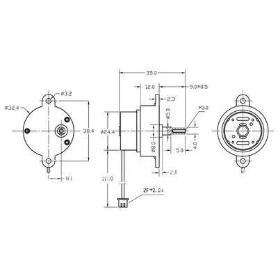 Moteur réducteur DC convivial pour applications jouets à basse vitesse