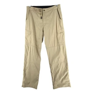 Pantalones de Senderismo Prana Breathe Cargo Exterior Para Hombres XL Bronceados Bolsillos con Cremallera Camping - Imagen 1 de 18