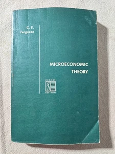 Teoría Microeconómica por C.E. Ferguson - Edición de exportación de bolsillo - Imagen 1 de 2