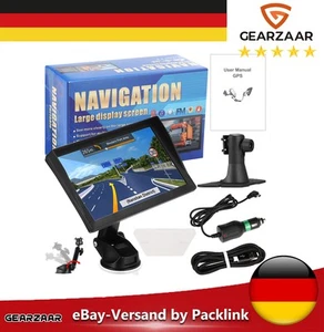 9 Zoll HD GPS Navi Navigationsgerät 8G für Auto LKW PKW Navigation EU DE - Bild 1 von 15