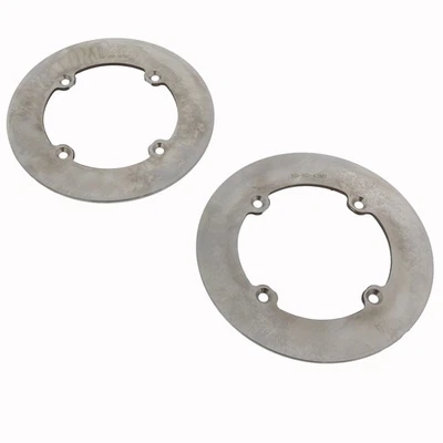 2015 2016 Can-Am Outlander L 450Front MudRat Stainless Steel Brake Rotors X2 - Image 1 of 4