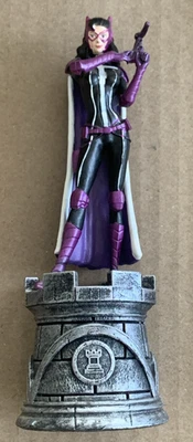 DC Superhéroe Ajedrez Eaglemoss #21 Cazadora Torre Blanca Pieza de Repuesto Foto 1 de 4