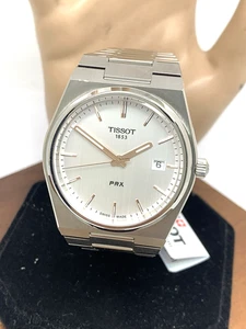 Reloj Hombre Tissot PRX Cuarzo Suizo 40mm Plateado Acero Inoxidable T1374101103100 - Imagen 1 de 14