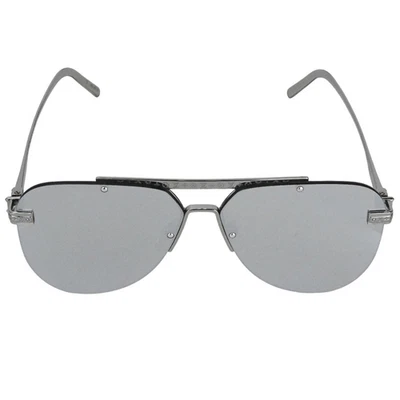 Gafas de sol Louis Vuitton Z1262E gris ceniza unisex de diseñador estuche con logotipo LV Foto 1 de 4