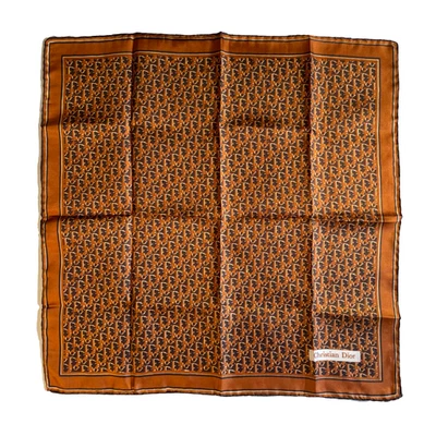 Bufanda trotador de seda Christian Dior vintage Foto 1 de 4
