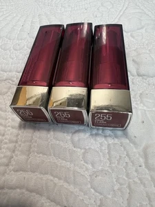 3 Maybelline Rosa Crema Svasata Colori Sensazionali, Rossetto 255 - Foto 1 di 3