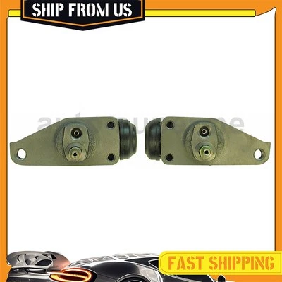 Cilindro de rueda de freno de tambor delantero 2 piezas para International Harvester S1723 1980 6,6 L Foto 1 de 4