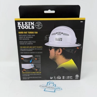 Ventilador turbo de casco Klein Tools 60821 para cascos duros y de seguridad flujo de aire Foto 1 de 2