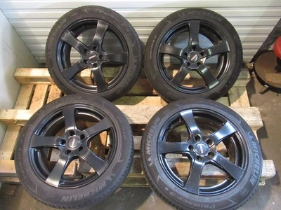 6mm Aluräder Sommerreifen Michelin Mercedes Skoda VW BMW 205/55 R17 7Jx17 5x112 - Bild 1 von 4