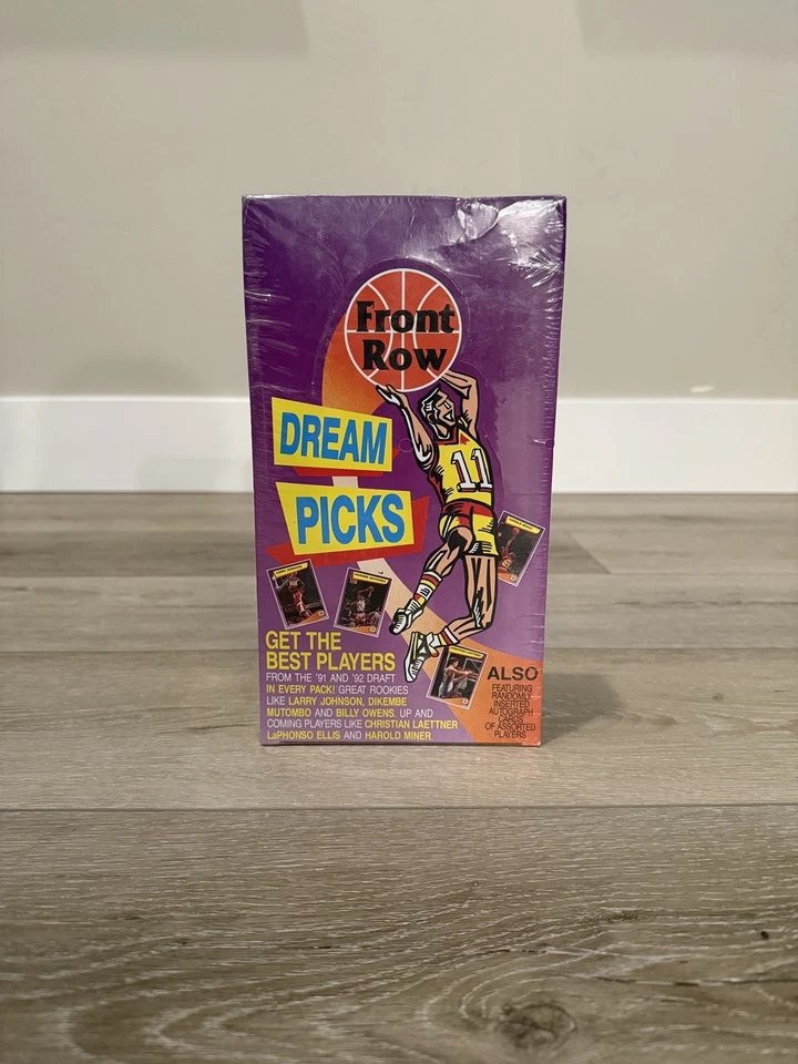 1991-1992 Basketball Front Row Dream Picks Factory Sealed - Image 1 of 4