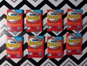 1988 Donruss Baseball Wax Pack Lot of 8 New Sealed Packs  - Picture 1 of 2
