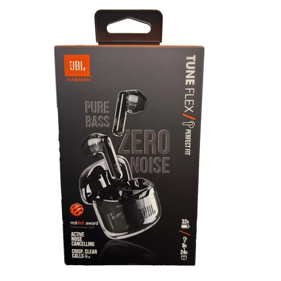 JBL Tune Flex True Wireless Earbuds – Black