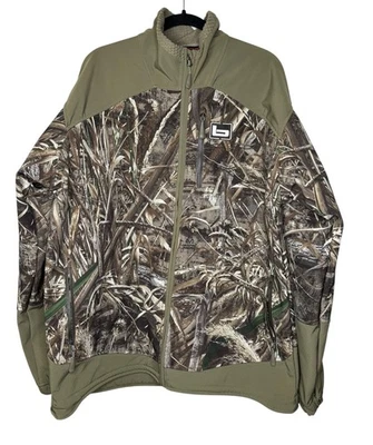 Banded Hunting Gear Full Zip Heavy Fleece Camo Jacket XL Extra Large Coat - Image 1 of 4