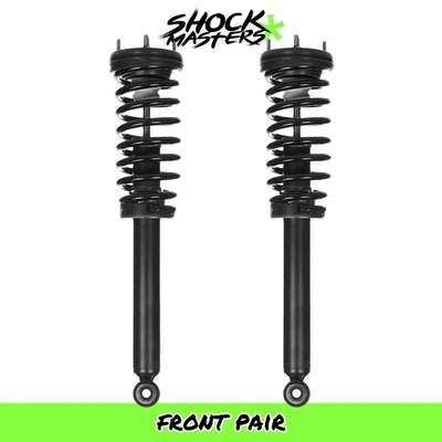 Front Pair Complete Struts & Coil Springs Kit for 2000-2002 Jaguar S-Type - Image 1 of 4
