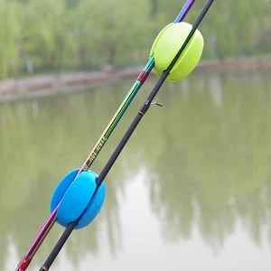 Facile à nettoyer 4 pièces support canne à pêche paquet balle canne pour exc - Photo 1/27