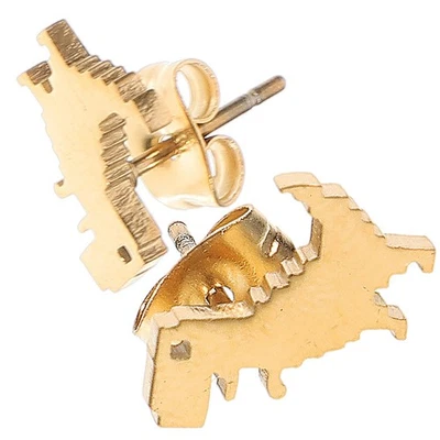  1 paio di orecchie per orecchie di Dinosaur Orecchini per le orecchie carine - Immagine 1 di 4