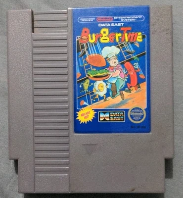 BurgerTime Nintendo NES Tested - Image 1 of 2