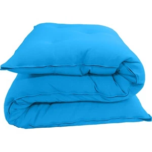 Twin Floor Rolling Futon Mattress, Cotton Shikifuton Mat 3x39x80 Turquoise - Picture 1 of 5