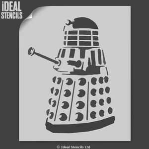 Dalek Plantilla Dr Who Arte Manualidades Pared Dã Cor Pintura Reutilizable Mylar - Imagen 1 de 5