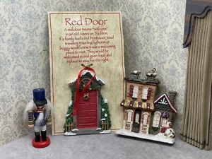 Dollhouse Christmas Ornaments, Kurt Adler and Unbranded - Picture 1 of 10