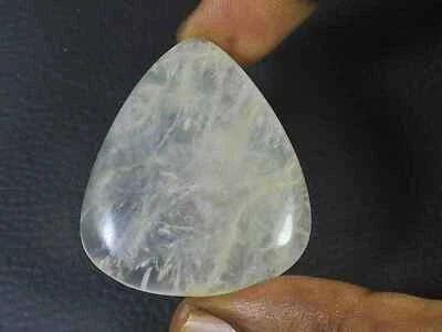 35X41MM Natural Rosa Cuarzo Pera Cristal Curativo Cabujón Piedra Preciosa V792 - Imagen 1 de 4