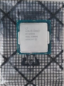 Intel Xeon E3-1245 v5 SR2LL 3.5GHz Quad-Core 1MB 8MB Socket 1151 80W Processor - Picture 1 of 2