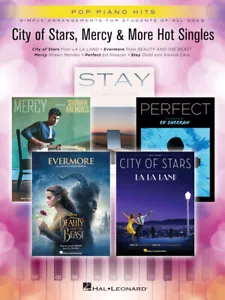 City Of Stars Mercy & More Hot Singles Pop Piano Hits Book NEW! - Picture 1 of 1