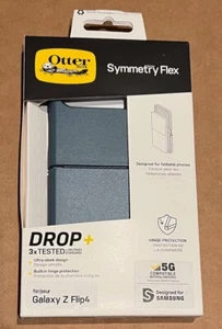 OtterBox Symmetry Series Flex Case for Samsung Galaxy Z Flip4 - Blue - Picture 1 of 1