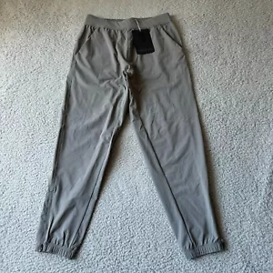 NUEVO Pantalones de Rec Público Para Hombres 30x30 Gris Estadio Jogger Cónico Nylon Atlético Deporte - Imagen 1 de 15