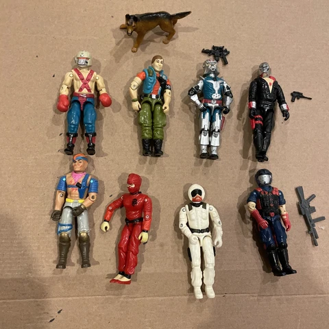 GI Joe Destro Boa Law Order Commander Viper Zandar Jinx Snow Job Lot Accessories Cover