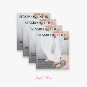 SUNGBOON EDITOR Deep Collagen Power Boosting Mask 37g x 4, Pack of 4 - Picture 1 of 6
