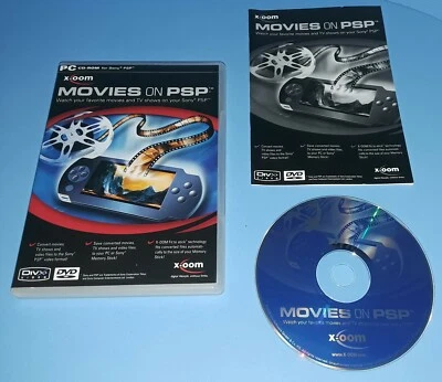 X-OOM - MOVIES ON PLAYSTATION PSP (Movies, Games, Music Transfer) - MINT Disc  - Image 1 of 4