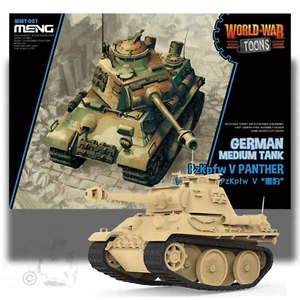 MENG PZKPFW V PANTHER GERMAN MEDIUM TANK WORLD WAR TOONS KIT WWT-007 - Picture 1 of 4