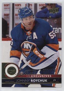 2017-18 Upper Deck Exclusives /100 Johnny Boychuk #370