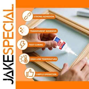 Glass Repair Glue LOOLIFL 20g Clear Strong Instant Adhesive - Bild 1 von 12