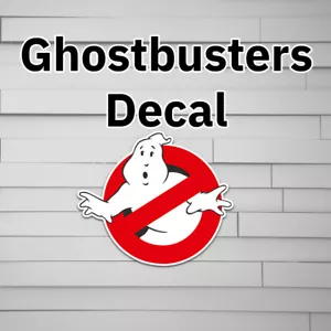 Ghostbusters Decal (vinyl for Car laptop window tumbler water bottle) sticker sy - Picture 1 of 5