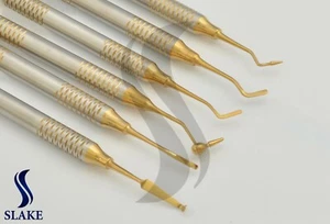 GERMAN Dental Composite Filling Instrument Gold Titanium Coated Restorative Kit - Picture 1 of 3