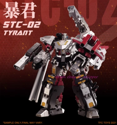 Perfect Tfc Toys Stc02 Tyrant  Model Action Figure In Stock New - Image 1 of 4