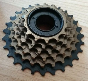 Quality Shimano Compatible ETC Mtb Cycle Bike Screw On Freewheel 6 Speed 14-28 - Picture 1 of 4