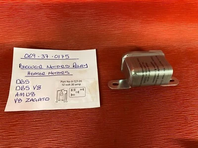 Relé de motor soplador Aston Martin Classic DBS, DBSV8, AMV8 Foto 1 de 4