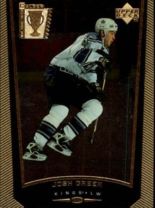 1998-99 (KINGS) Upper Deck Gold Reserve #418 Josh Green Rookie Hockey Card